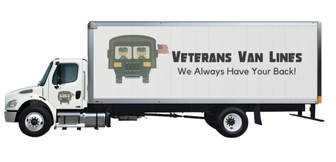 Veterans Van Lines moving truck